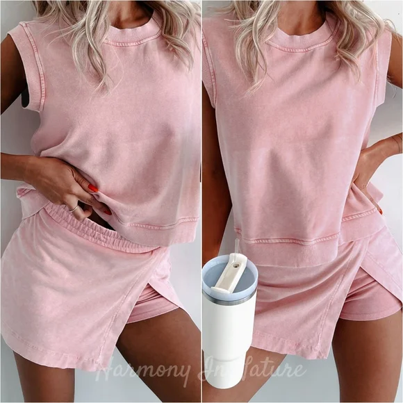 Cotton Candy Crush Skort Set - Picture 2 of 15